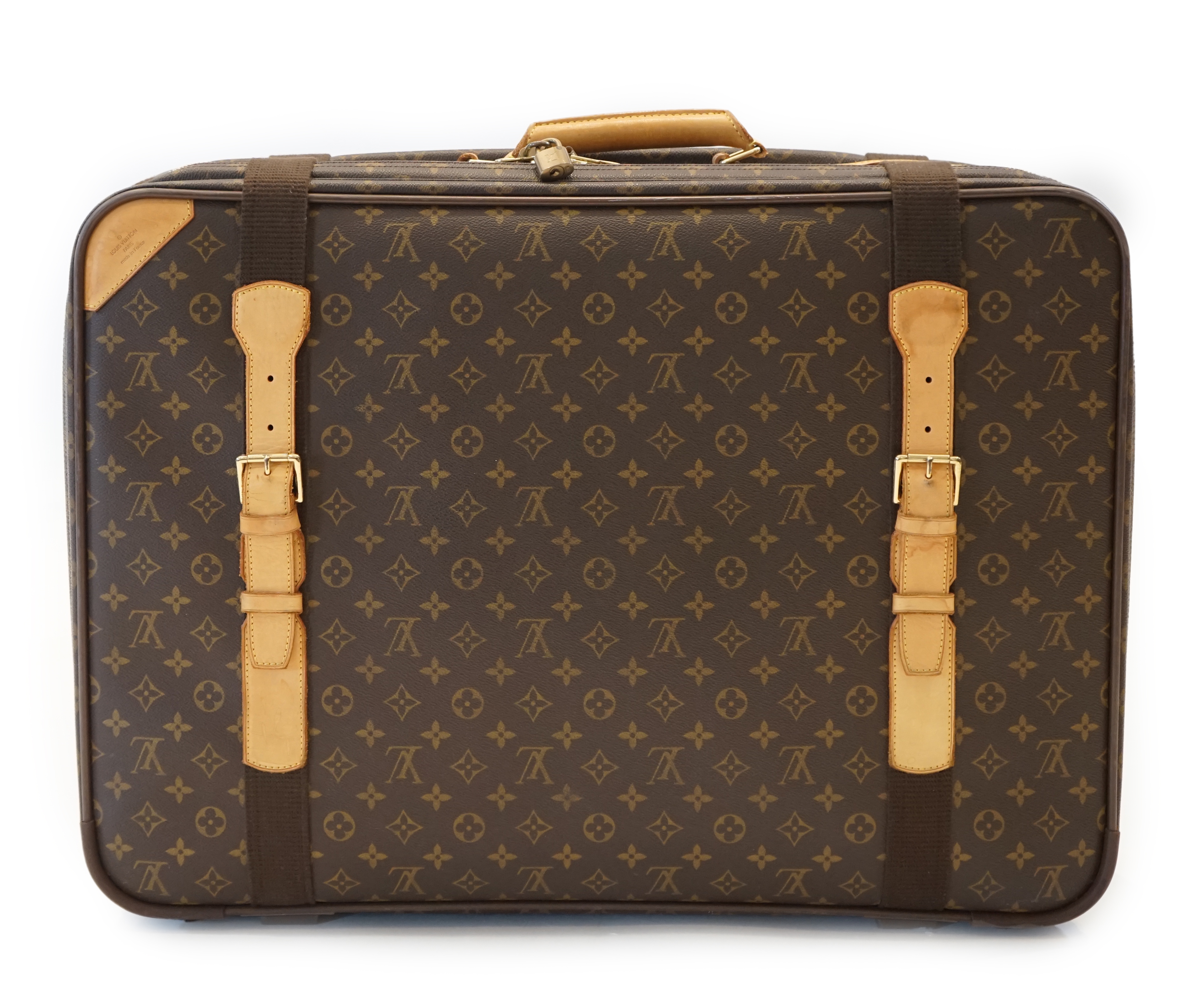 A Louis Vuitton Satellite 65 travel bag width 65cm, depth 19cm, height 46cm